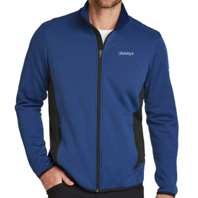 Eddie bauer full zip heather stretch fleece jacket hotsell